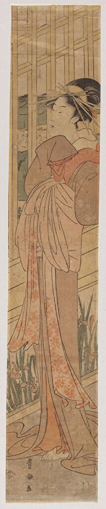 Wako of Edo (Edo Wako onna), from the series Poems by Seven