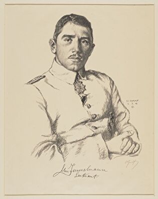 Portrait of Lieutenant Max Immelmann