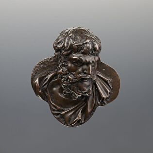 Bust of a Man in Ancient Greek Clothing