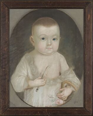 Portrait of Józef Wawrzyniec Krasiński as a child