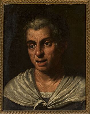 Bust of an old woman